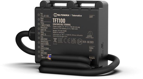Teltonika TFT100 Tracker Zwart
