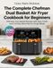 The Chefman The Complete Chefman Dual Basket Air Fryer Cookbook for Beginners