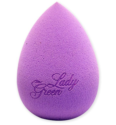 Lady Green Make-up spons paars (1ST)