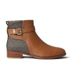 MICHAEL Michael Kors Bottines 'RACHEL' cognac / brun foncé