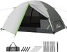 Tente de camping, tente à arceaux, tente dôme, imperméable, coupe-vent, tente dôme, 2 personnes, tente ultralégère pour camping, plein air, trekking