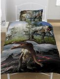 Kid Collection Kick Collection Dekbedovertrek Jurassic Predators Dinosauriers - 140x200 cm