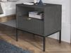NORYA Table de chevet 1 tiroir noir