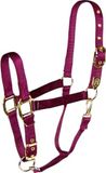 Hamilton Halster met verstelbare kin, nylon, 1DAS AVWN, vino, gemiddeld, 800-1100 pond