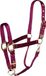 Hamilton Halster met verstelbare kin, nylon, 1DAS AVWN, vino, gemiddeld, 800-1100 pond