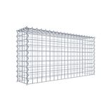 Gabionne d'assemblage Type 3 100 cm x 50 cm x 20 cm (L x H x P), maille 5 cm x 5 cm, spirale