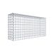 Gabionne d'assemblage Type 3 100 cm x 50 cm x 20 cm (L x H x P), maille 5 cm x 5 cm, spirale
