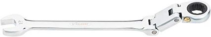 Vigor V6752-12 Ringratelsteeksleutel met scharnier Sleutelbreedte (metrisch) 12 mm