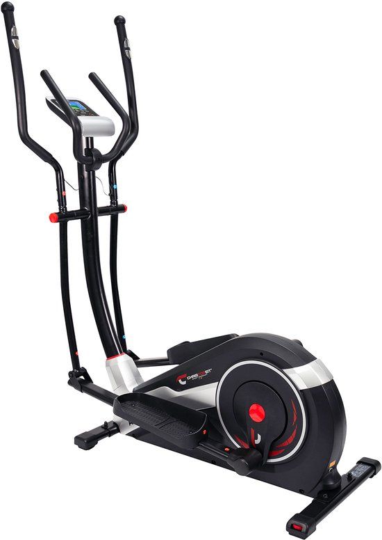Christopeit AX8000 Crosstrainer - Zwart/Rood