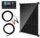 Panneau solaire 50W, 12V, avec régulateur de charge 10A, module PV pour véhicules, bateaux