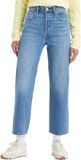 Levi's Ribcage Straight Ankle Jeans - Dames - Dance Around - W28 X L27