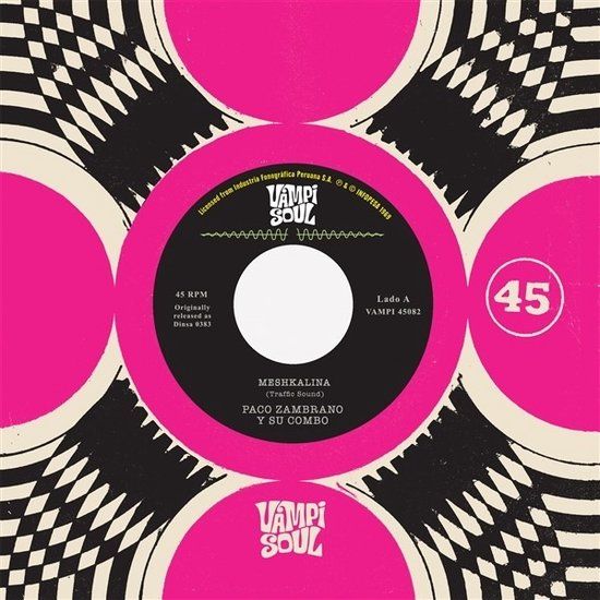 Paco Zambrano Y Su Combo & Traffic Sound - Meshkalina / Meshkalina (7" Vinyl Single) (Coloured Vinyl)
