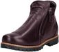 Andrea Conti Dames 0344818 Bottines Cuir Lisse Talon Bloc Amarone