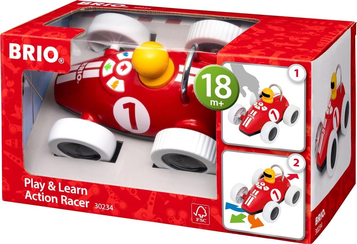 brio Speel & Leer Action Racer - 30234