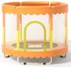 OFMOTRA Trampoline - Inclusief veiligheidsnet - Kinder Trampoline - Buitenspeelgoed - 150 cm - tot 100kg - Oranje