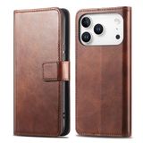 imoshion Luxe Bookcase voor de Apple iPhone 18 Pro / 17 Pro - Donkerbruin