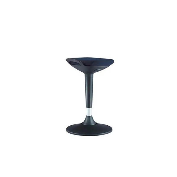 White label GB Products 330 zit-stakruk gestoffeerd blauw