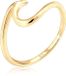 Elli Ringen golven wave strand maritiem 925 zilver verguld