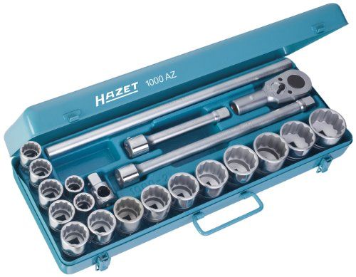 Hazet Dubbele zeskant dopsleutelset 1000AZ