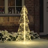 Prolenta Maison Exclusive Kerstboom met 100 LED's, warm wit licht, 120 cm, acryl