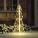 Prolenta Maison Exclusive Kerstboom met 100 LED's, warm wit licht, 120 cm, acryl