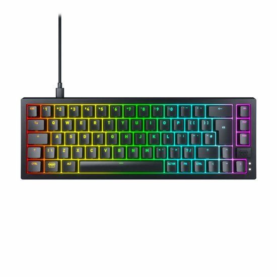 Cherry K5V2 Compact Gaming Keyboard USB QWERTY Scandinavian Black