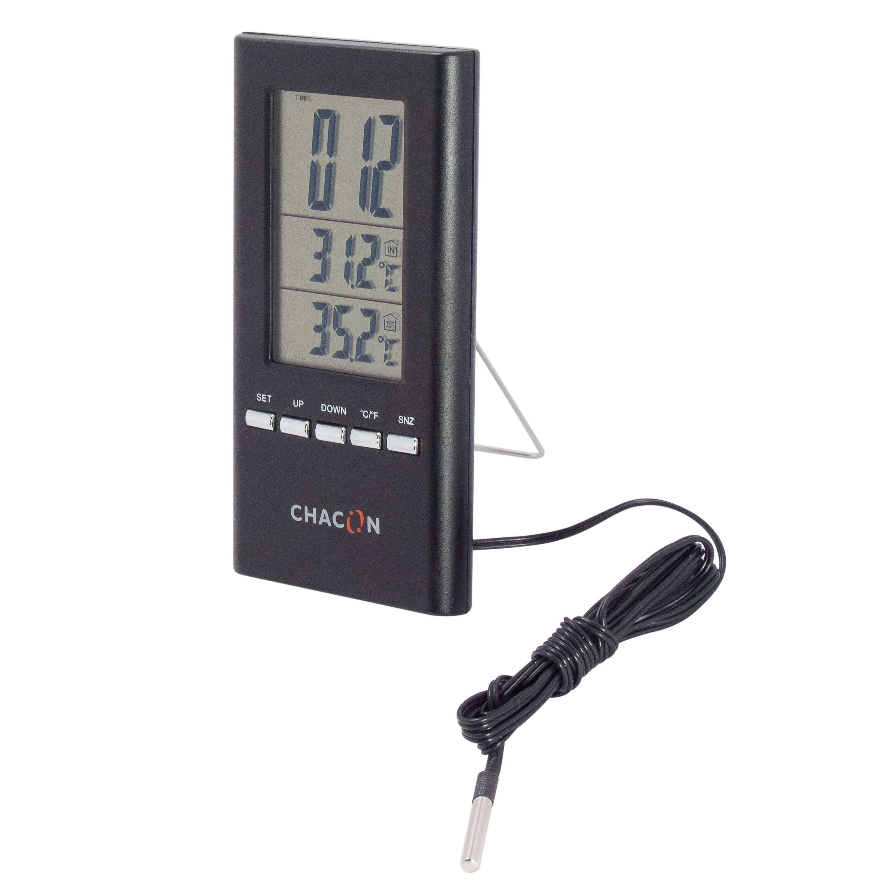 Chacon Binnen- en buiten thermometer met draad