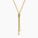 Assil Collier Argent Doré À L'Or 750/1000