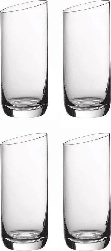 Villeroy & Boch NewMoon Longdrinkglazen - 370 ml - Set van 4