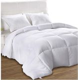 Utopia Dekbed Lichtgewicht Quilt - Microfiber Hypoallergeen Deken - Wit 135 x 200 cm