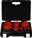 Bahco Jeu de scies cloches Bi-Métal 25 pièces 20-121mm