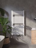 Saqu Cole Handdoekradiator - 120 x 60 cm - 700W - Wit