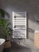 Saqu Cole Handdoekradiator - 120 x 60 cm - 700W - Wit