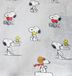 Kanguru Grey Double Bed Fleece Blanket 230x230cm
