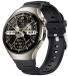 By Qubix - Contour siliconen band 'True Fit' - Zwart - geschikt voor Huawei Watch 5 - 42mm