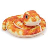 Zappi Co Kinderen gevulde zachte slang knuffel safari Jungle dier pluche (klein, 5-6 inch, 12-15CM slang)