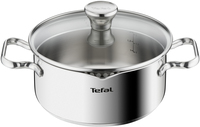 Tefal Duetto Kookpan met Deksel - Ø20cm - RVS