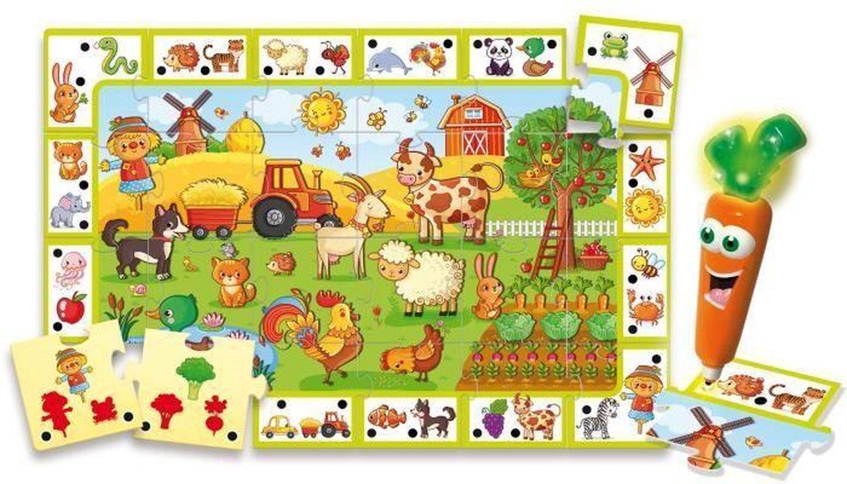 Liscianigiochi Carotina Wie zijn er op de boerderij?