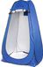 Cabine de douche pour camping, 110x110x190 cm, bleu