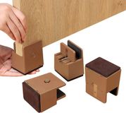 Shenzhen Haorui Industrial Technology Co., Ltd. Siège réglable avec pince à vis 2 pouces robuste pour lit de repos et meubles, convient aux pieds de chaise carrés et ronds, diamètre 0-1,5 pouce, support Lbs