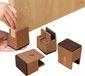Shenzhen Haorui Industrial Technology Co., Ltd. Siège réglable avec pince à vis 2 pouces robuste pour lit de repos et meubles, convient aux pieds de chaise carrés et ronds, diamètre 0-1,5 pouce, support Lbs
