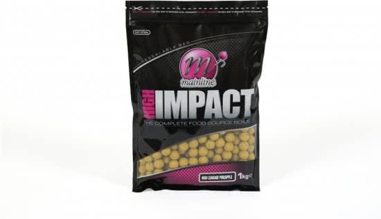 - Mainline High Impact Boilie H/L Pineapple 15mm 1kg