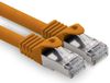 freiwerk 5,0m - oranje - 1 stuk CAT.7 netwerkkabel LAN Ethernet patchkabel S-FTP LSZH PIMF 10GB s RJ45 connector Cat6a