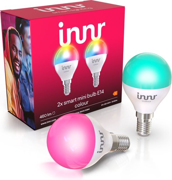 Innr E14 Mini Bulb Colour - RB 255 C - 2 pack