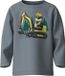 NAME IT - NMMVAGNO LS LOOSE TOP - Jongens - Lange mouwen shirts - Maat 98 - Katoen - Lichtblauw