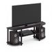 Furinno Turn-S-Tube Breed TV Entertainment Centrum, Donker Walnoothout, Donker Walnoot
