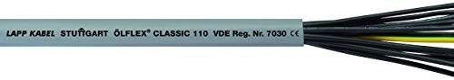 Lapp ÖLFLEX® CLASSIC 110, Steuerleitung Nummer. Adern 7G1,5 Mm² 11193, 2,26