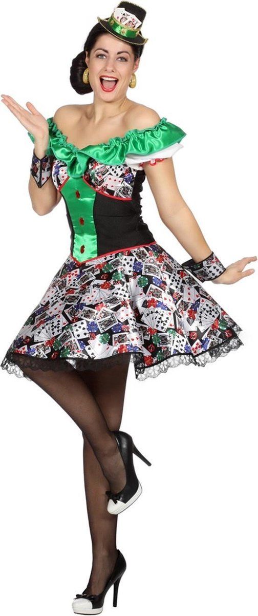Wilbers Jurk Casino - Maat 42 - Polyester - 8714438773680