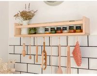 Astigarraga Wandplank - Wandrek - Kruidenrek - Fotoplank - 80cm - PEFC dennenhout