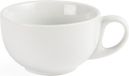 Olympia Cappuccinokop wit porselein (set van 12 stuks)